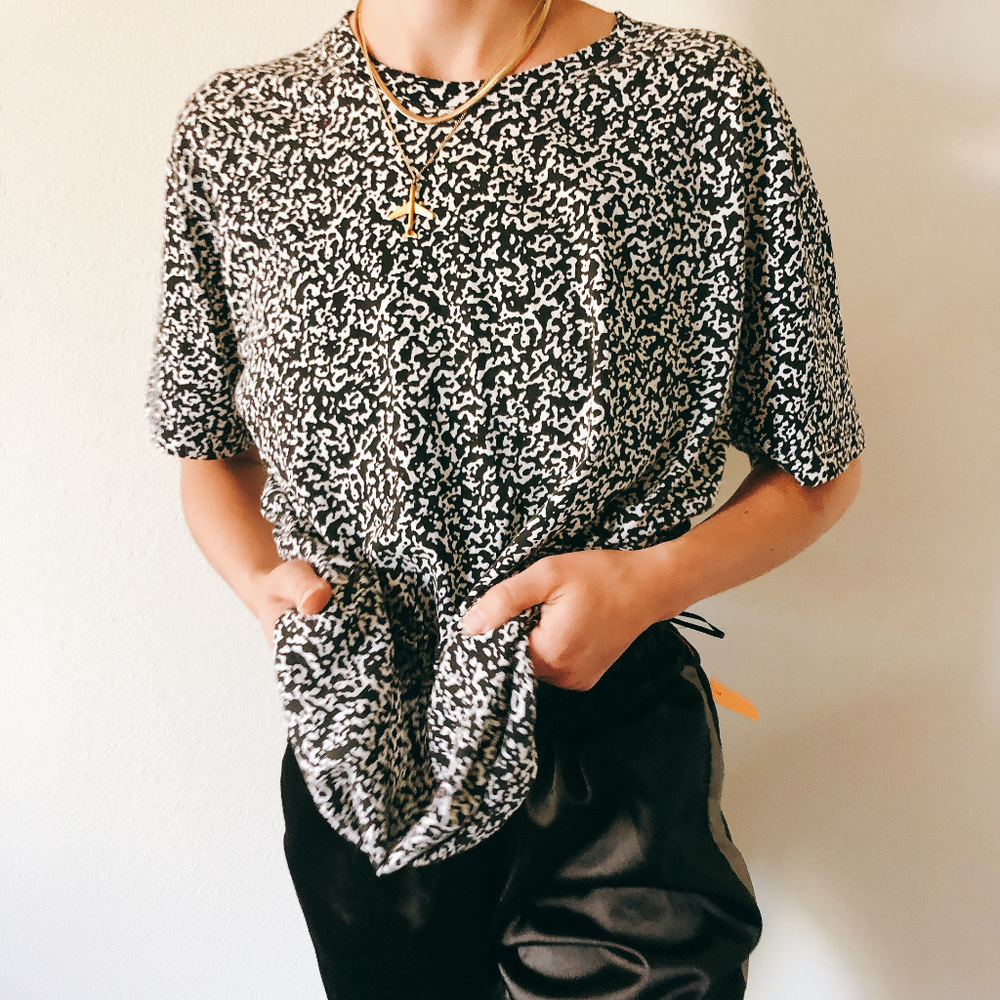 Black and White T-Shirt